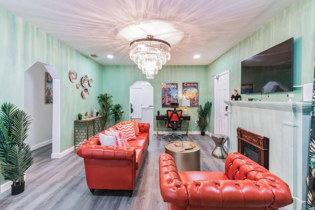 New! Havana Nights Villa ! Walk To Calle Ocho! Miami Esterno foto